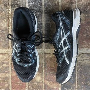 Asics Women T6E8N Gel Excite 4 Black Onyx Silver R